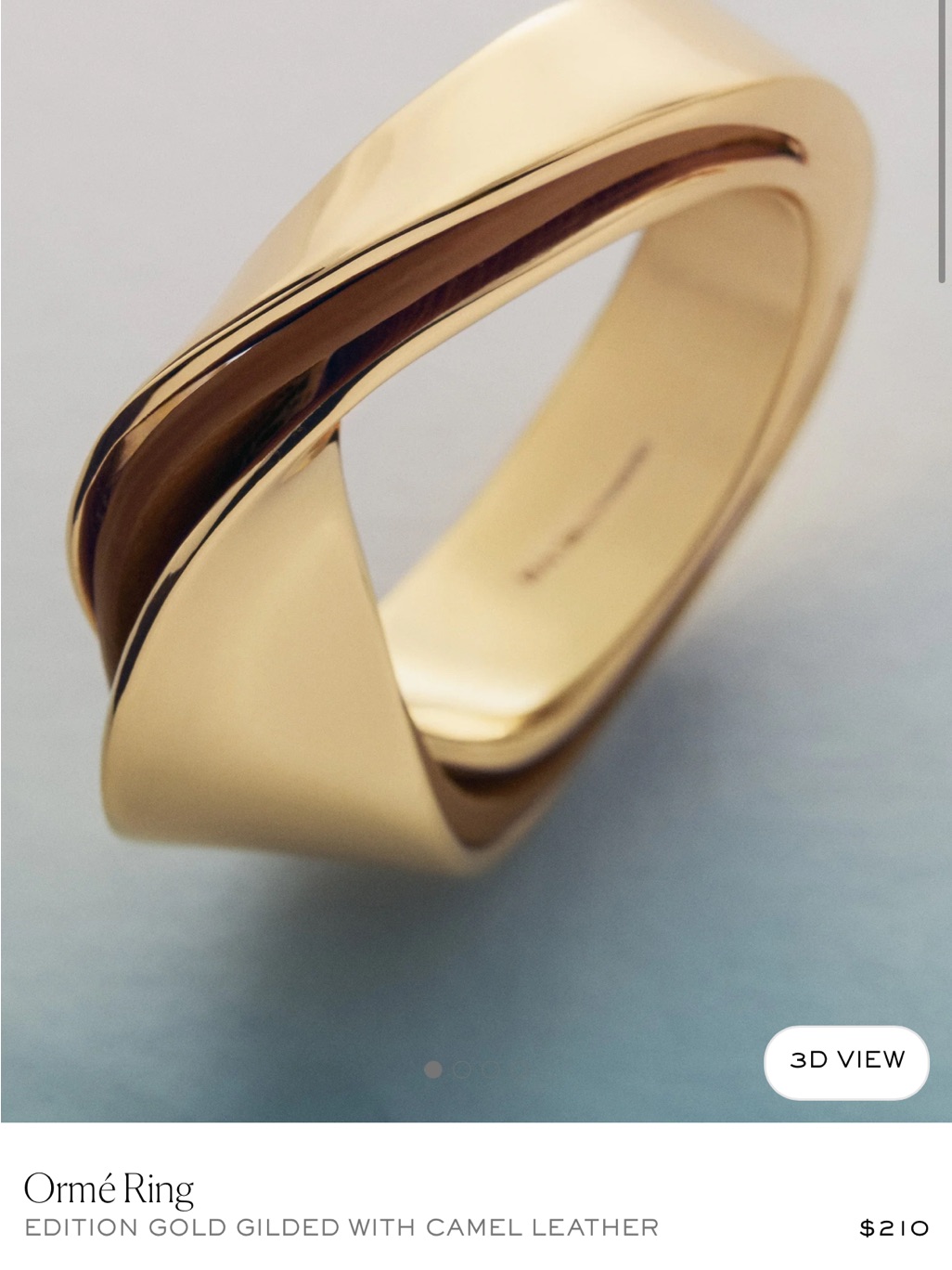 Polene Orm Ring Size 54 Brand New